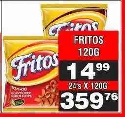 Advance Cash n Carry FRITOS 120G offer