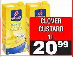 Advance Cash n Carry CLOVER CUSTARD 1L offer