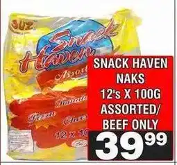 Advance Cash n Carry SNACK HAVEN NAKS offer