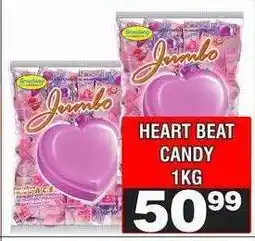 Advance Cash n Carry HEART BEAT CANDY 1KG offer