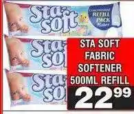 Advance Cash n Carry Sta Soft Fabric Softener 500ml Refill offer