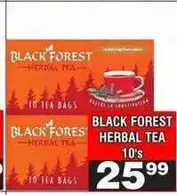 Advance Cash n Carry BLACK FOREST HERBAL TEA 10's offer