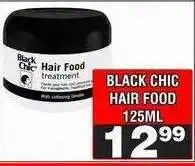 Advance Cash n Carry BLACK CHIC HAIR FOOD 125ML offer