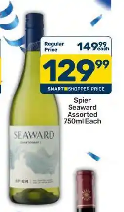 Pick n Pay Spier Seaward Assorted 750ml Each offer