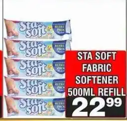Advance Cash n Carry Sta Soft Fabric Softener 500ml Refill offer