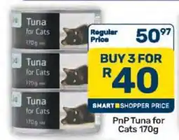 Pick n Pay PnP Tuna For Cats 170g offer