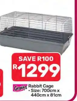 Pick n Pay Grant's Rabbit Cage offer
