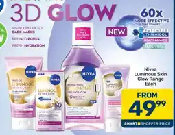 Pick n Pay Nivea Luminous Skin Glow Range Each offer