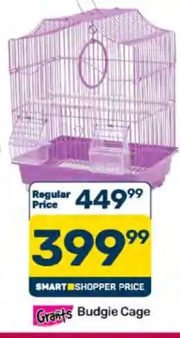 Pick n Pay Grant's Budgie Cage offer