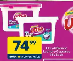 Pick n Pay Ultra Efficient Laundry Capsules 14s Each offer