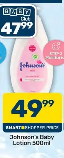 Pick n Pay Johnson's Baby Lotion-500ml offer