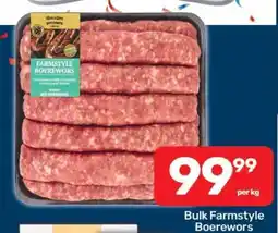 Pick n Pay Bulk Farmstyle Boerewors offer