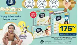 Pick n Pay Tiny Tots Gold Care Diapers Value Pack Assorted Per Pack offer