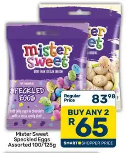 Pick n Pay Mister Sweet Speckled Eggs Assorted 100/125g offer