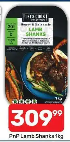 Pick n Pay PnP Lamb Shanks 1kg offer