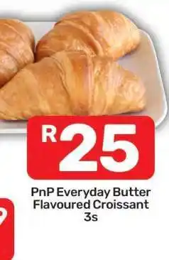 Pick n Pay PnP Everyday Butter Flavoured Croissant 3s offer
