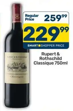 Pick n Pay Rupert & Rothschild Classique 750ml offer