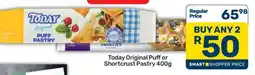 Pick n Pay Today Original Puff or Shortcrust Pastry 400g offer