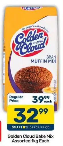 Pick n Pay Golden Cloud Bake Mix Assorted 1kg Each offer