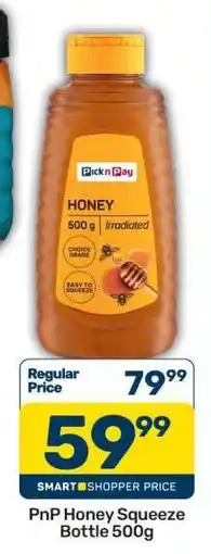 Pick n Pay PnP Honey Squeeze Bottle 500g offer
