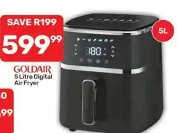 Pick n Pay Goldair 5-Litre Digital Air Fryer offer