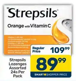 Pick n Pay Strepsils Lozenges Assorted 24s Per Pack offer