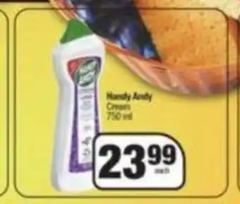 Spar Handy Andy Cream 750 ml offer