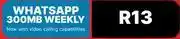 PEP Vodacom Whatsapp 300MB Weekly(Now With Video Calling Capabilities) offer
