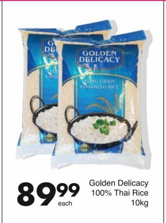 Save Golden Delicacy 100% Thai Rice 10 kg offer