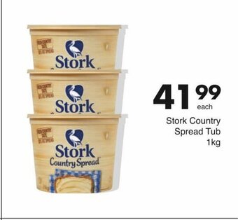 Save Stork Country Spread Tub 1kg offer