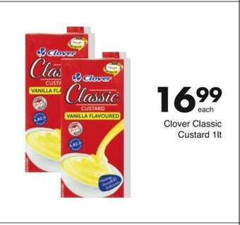 Save Clover Classic Custard 1lt offer