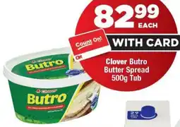 OK Foods Clover Butro Butter Spread Tub offer