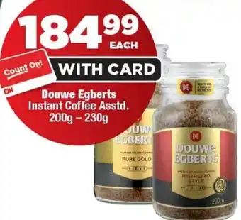 Douwe Egberts Instant Coffee