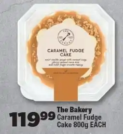 OK Foods The Bakery Caramel Fudge Cake offer