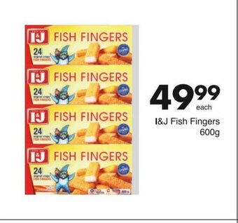 Save I&J Fish Fingers 600g offer