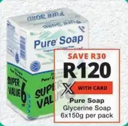MediRite Pure Soap Glycerine Soap offer
