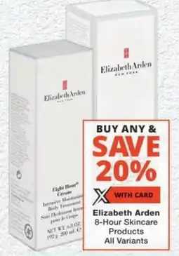 MediRite Elizabeth Arden 8-Hour Skincare Products All Variants offer