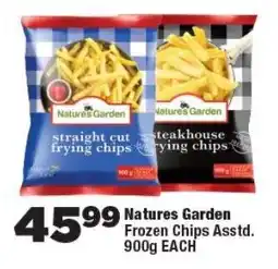 OK Foods Natures Garden Frozen Chips offer