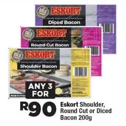 OK Foods Eskort Shoulder, Round Cut or Diced Bacon offer