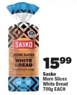 OK Foods Sasko More Slices White Bread offer