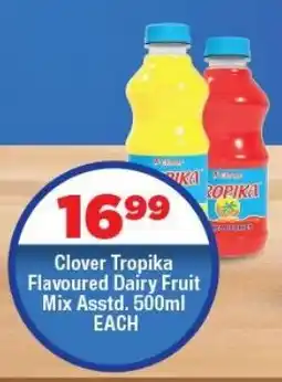 OK Foods Clover Tropika Flavoured Dairy Fruit Mix offer