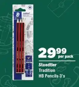 OK Foods Staedtler Tradition HB Pencils offer