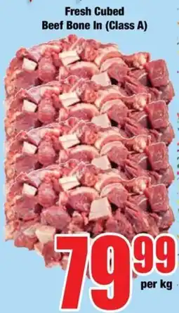 Boxer Fresh Cubed Beef Bone In Class A offer