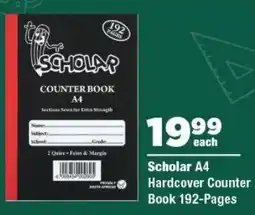 OK Foods Scholar A4 Hardcover Counter Book 192-Pages offer