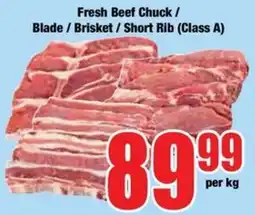 Boxer Fresh Beef Chuck/ Blade/ Brisket/ Short Rib offer