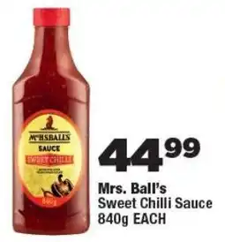 OK Foods Mrs. Ball's Sweet Chilli Sauce offer