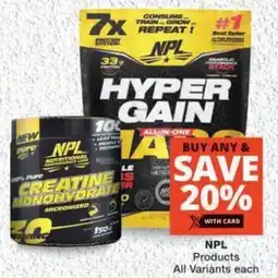 MediRite NPL Products All Variants offer