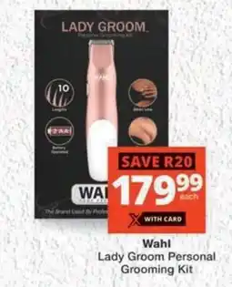 MediRite Wahl Lady Groom Personal Grooming Kit offer