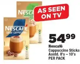 OK Foods Nescafé Cappuccino Sticks offer