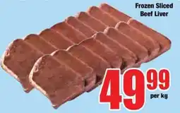 Boxer Frozen Sliced Beef Liver offer